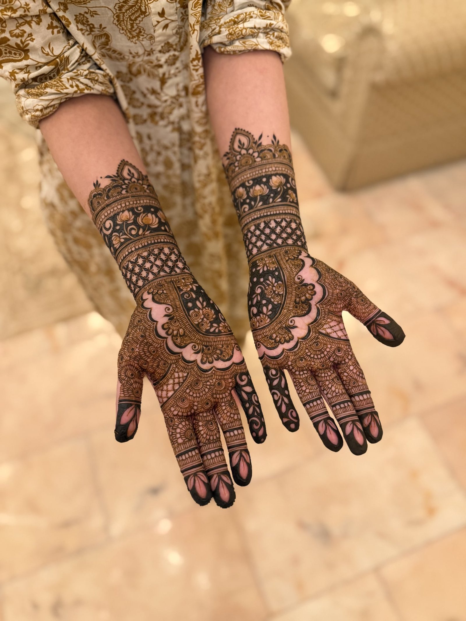Bridal Henna Collection 05, bridal henna design by Al Hanah Artiste