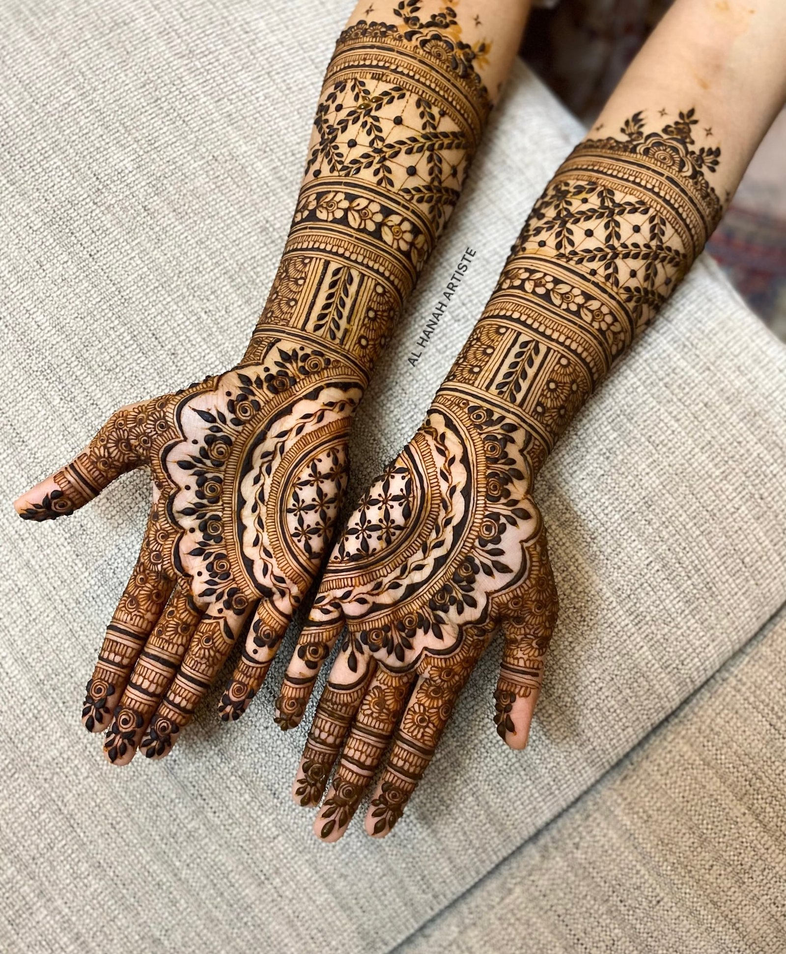 Bridal Henna Collection 06, bridal henna design by Al Hanah Artiste