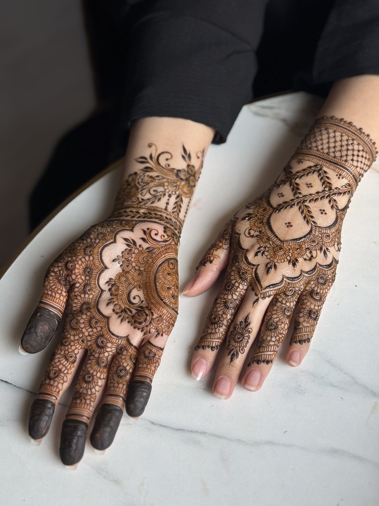 Bridal Henna Collection 09, bridal henna design by Al Hanah Artiste