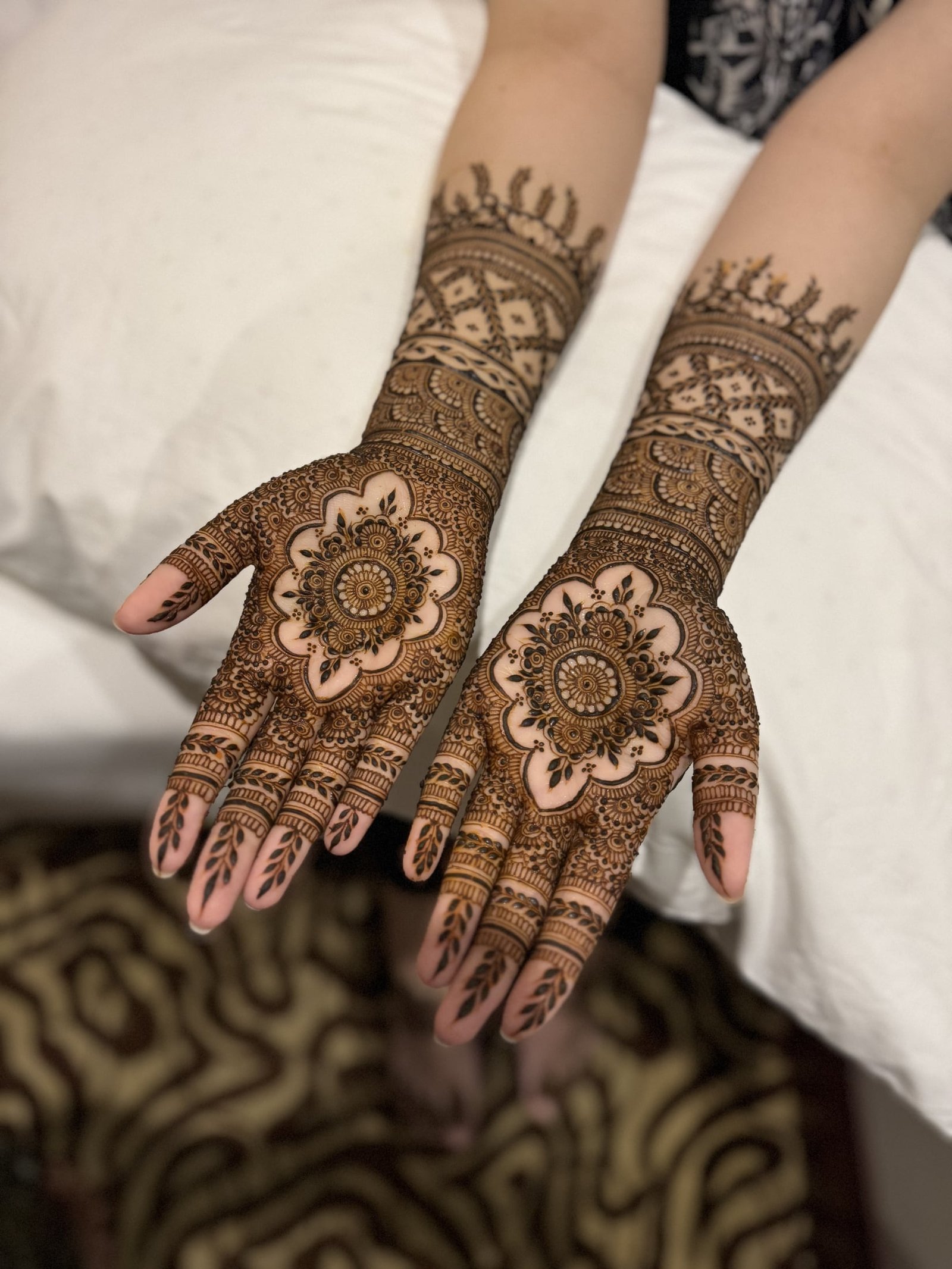 Bridal Henna Collection 12, bridal henna design by Al Hanah Artiste