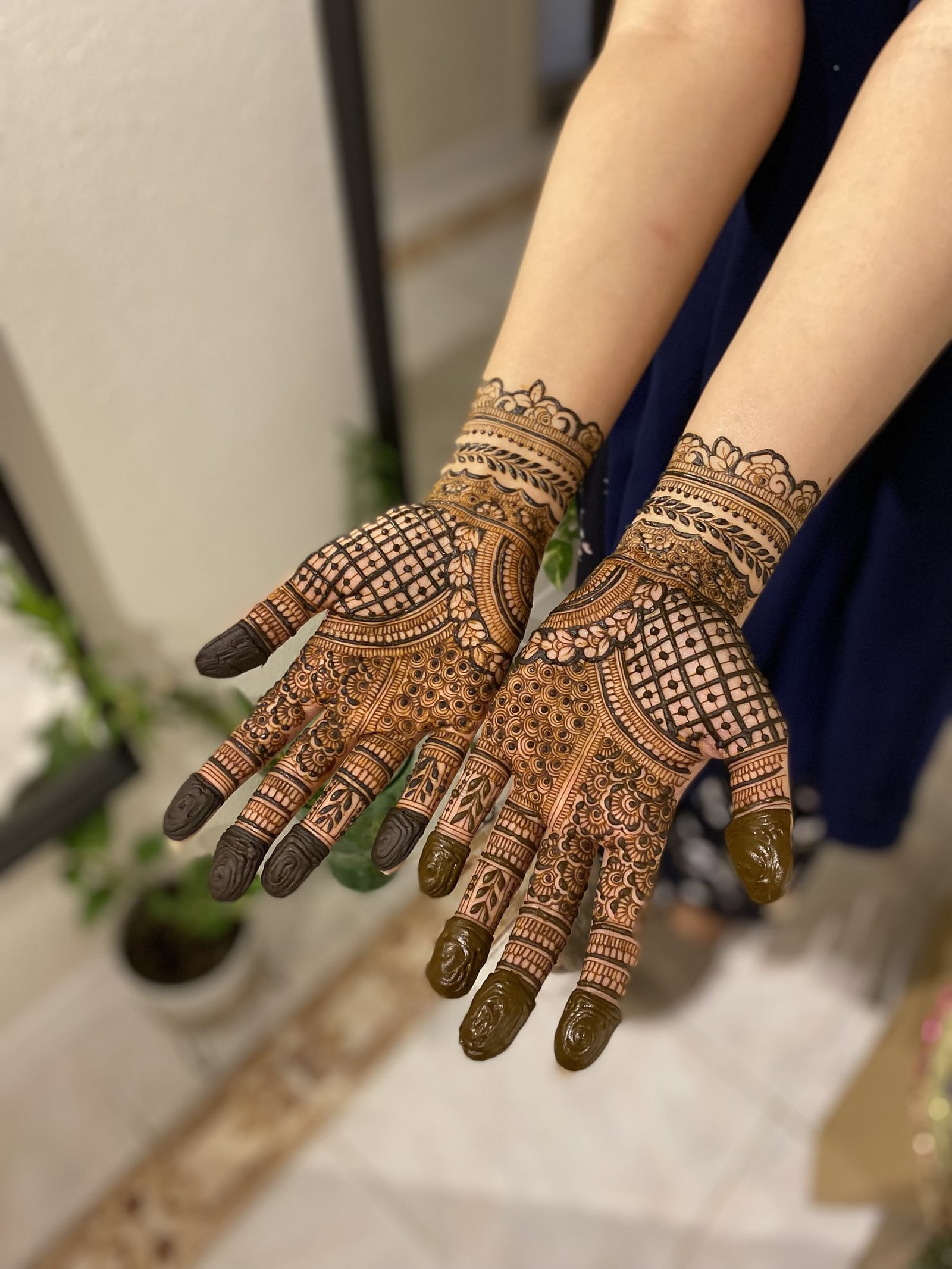 Bridal Henna Collection 15, bridal henna design by Al Hanah Artiste
