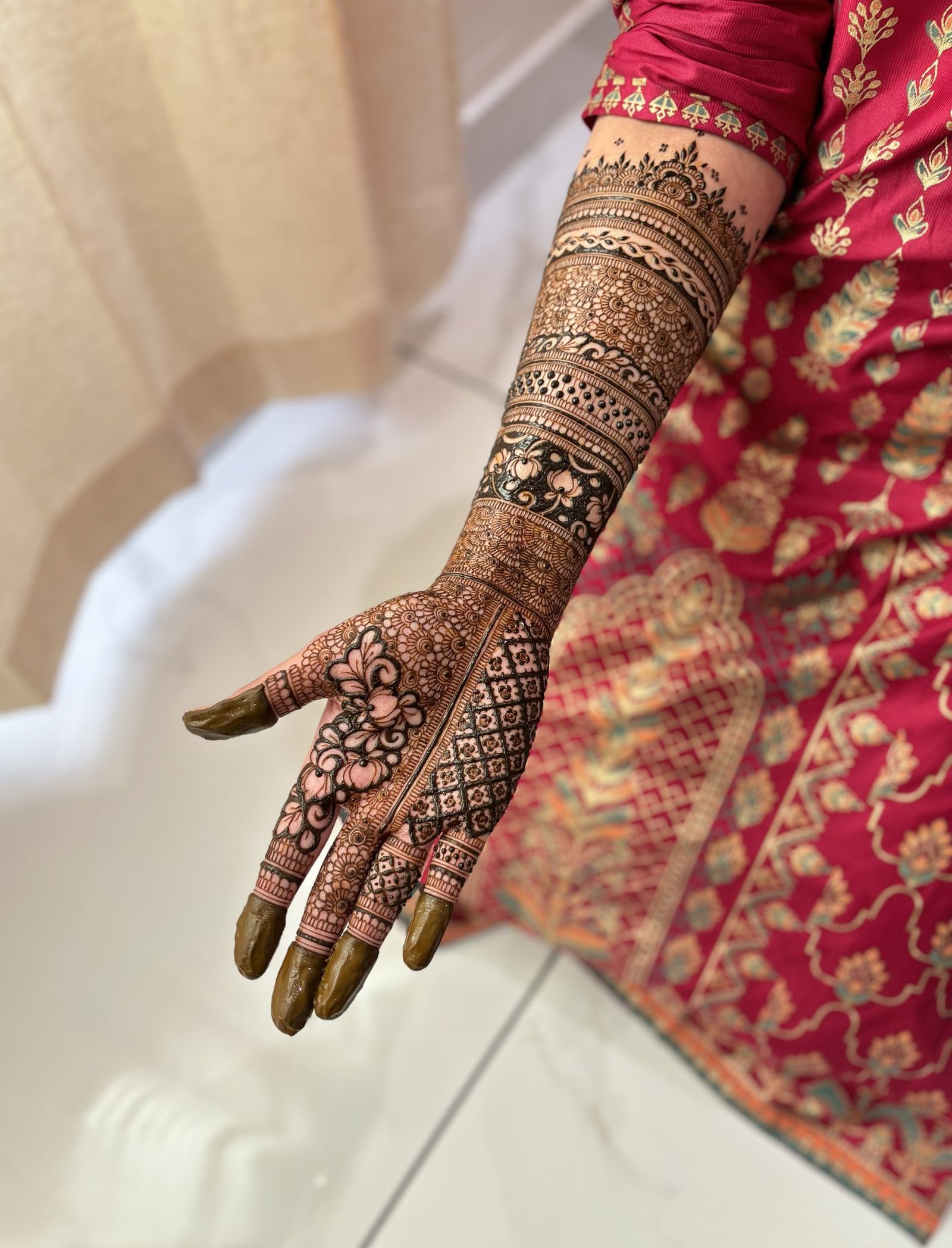 Bridal Henna Collection 22, bridal henna design by Al Hanah Artiste