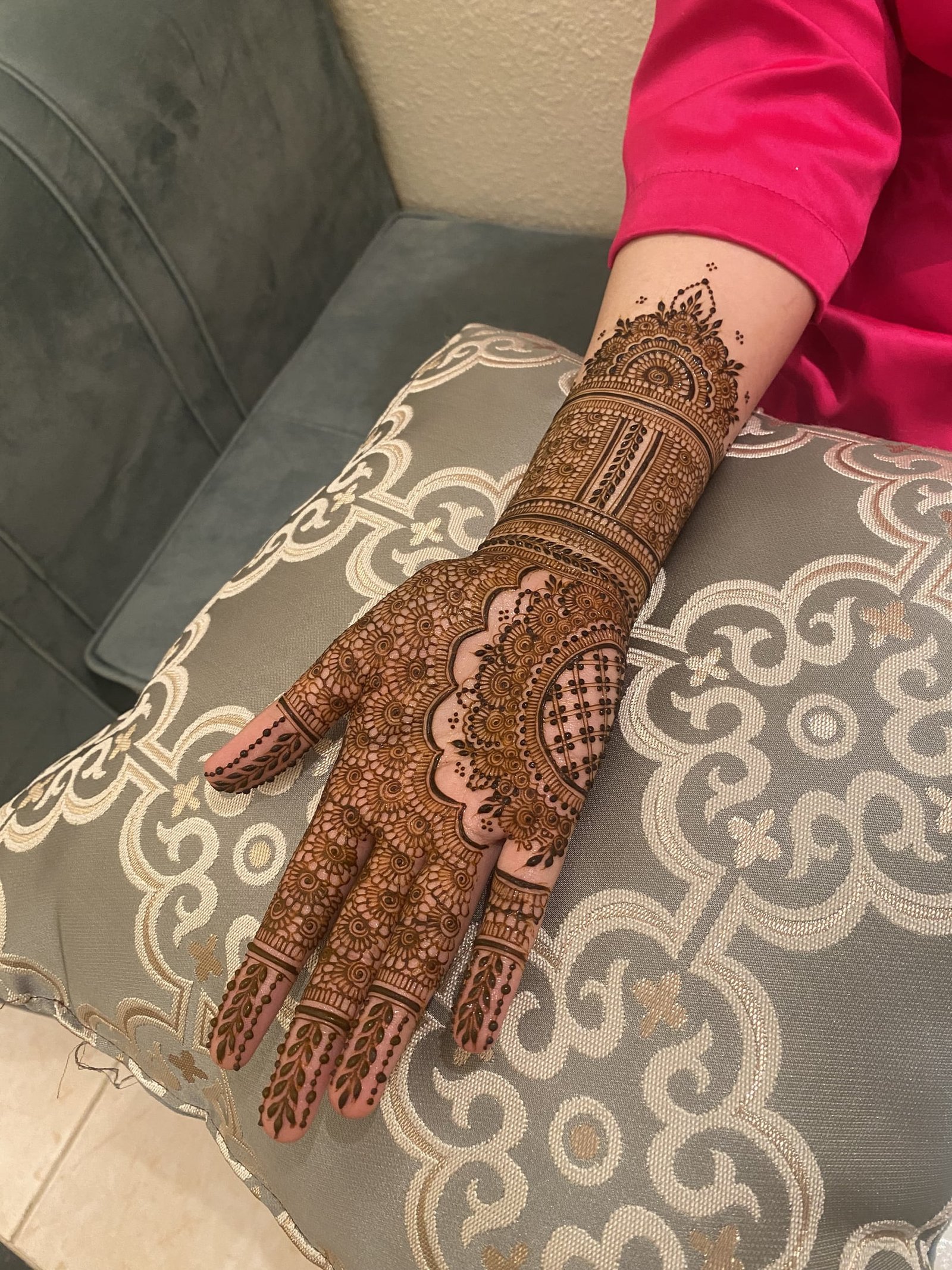 Bridal Henna Collection 23, bridal henna design by Al Hanah Artiste