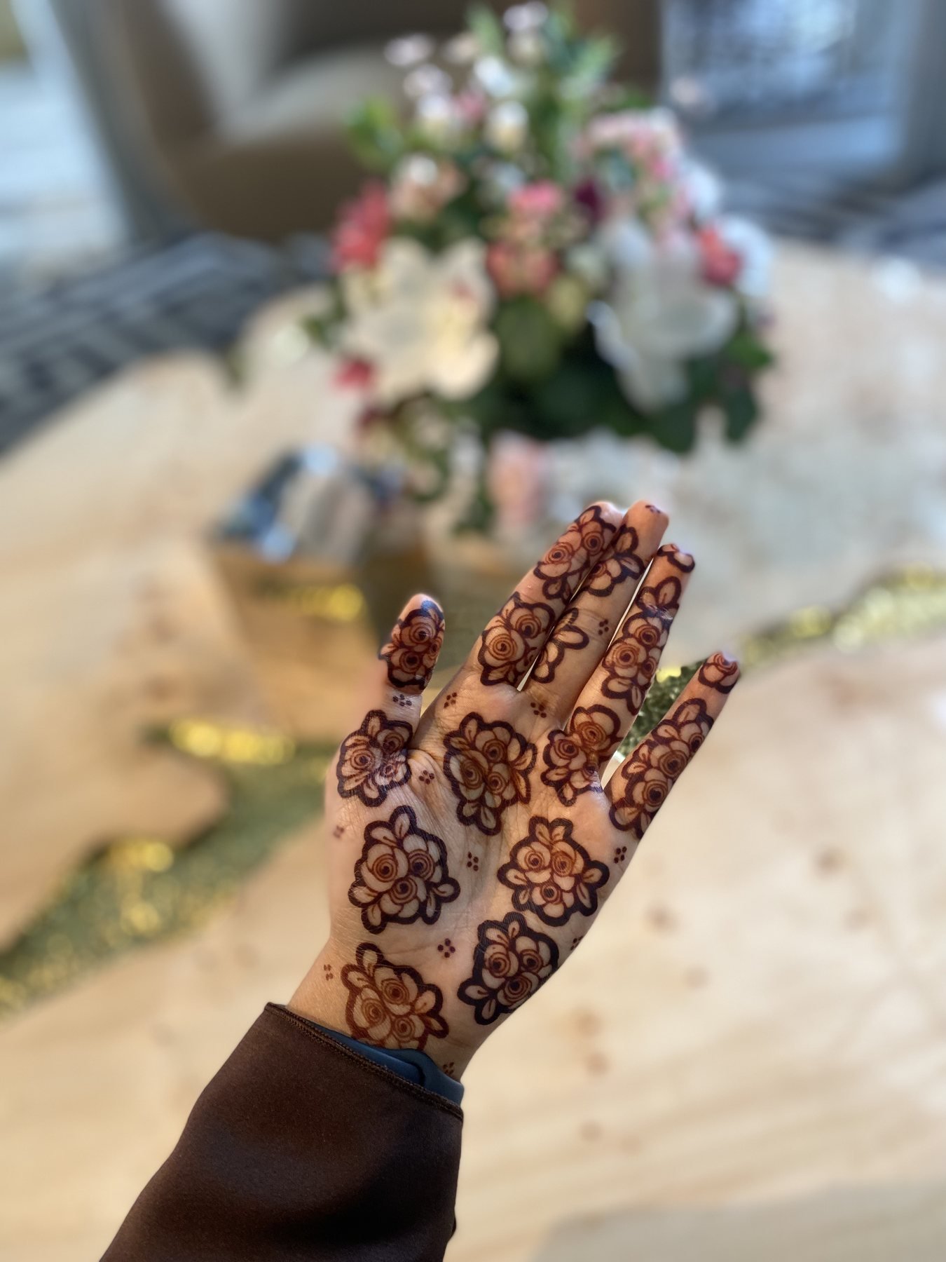 Henna Stain Collection 05, henna stain design by Al Hanah Artiste