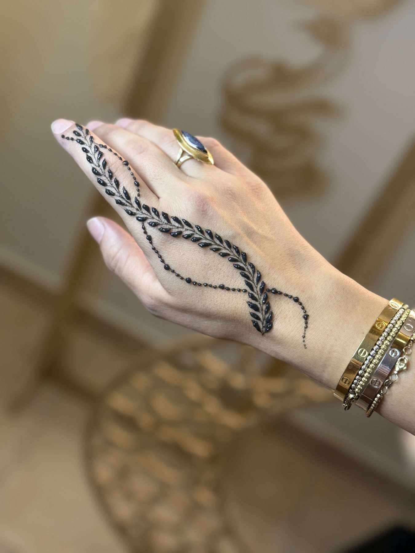 Jagua Art Study 06, jagua design by Al Hanah Artiste
