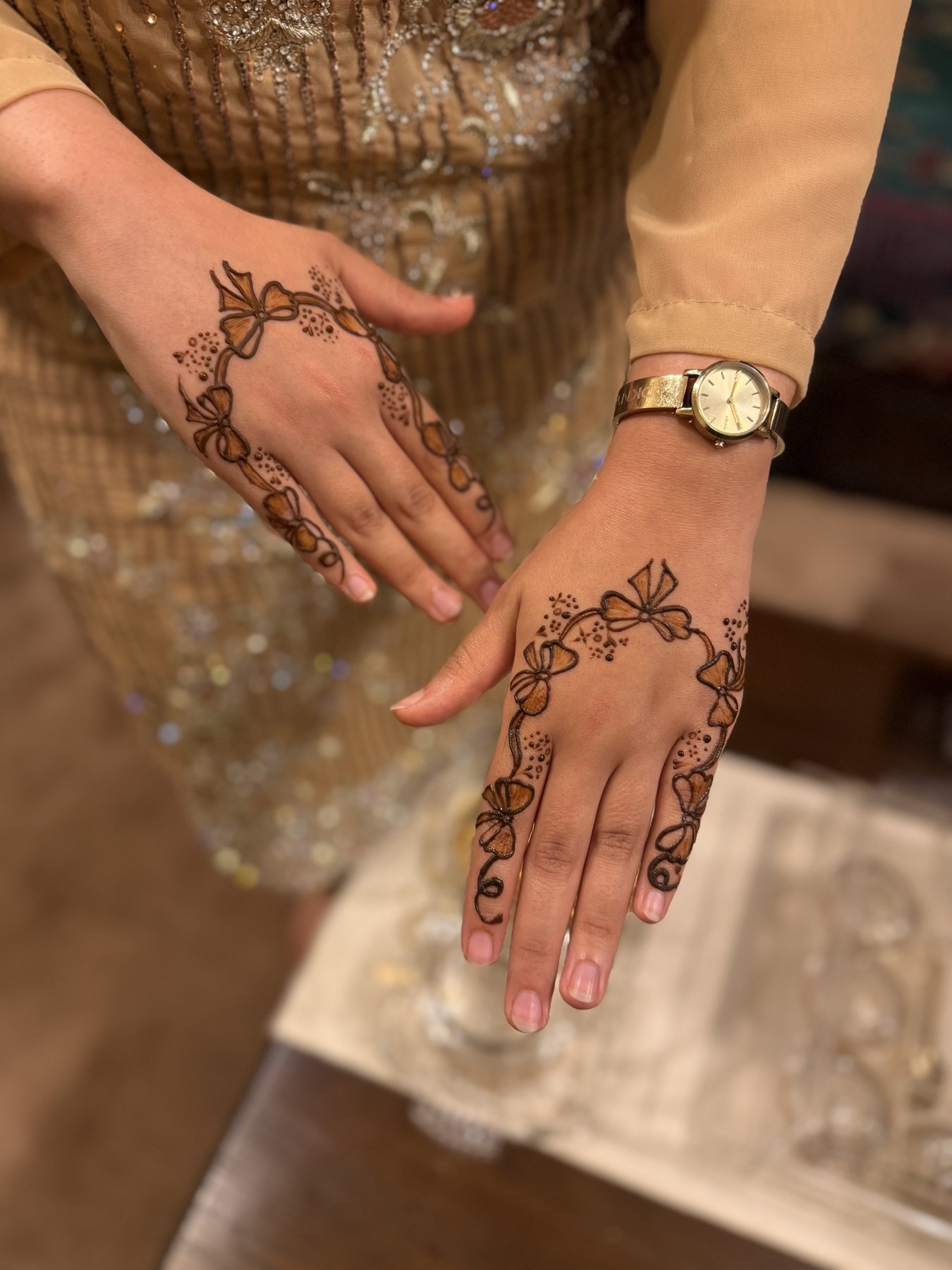 Party Henna Moment 05, party henna design by Al Hanah Artiste