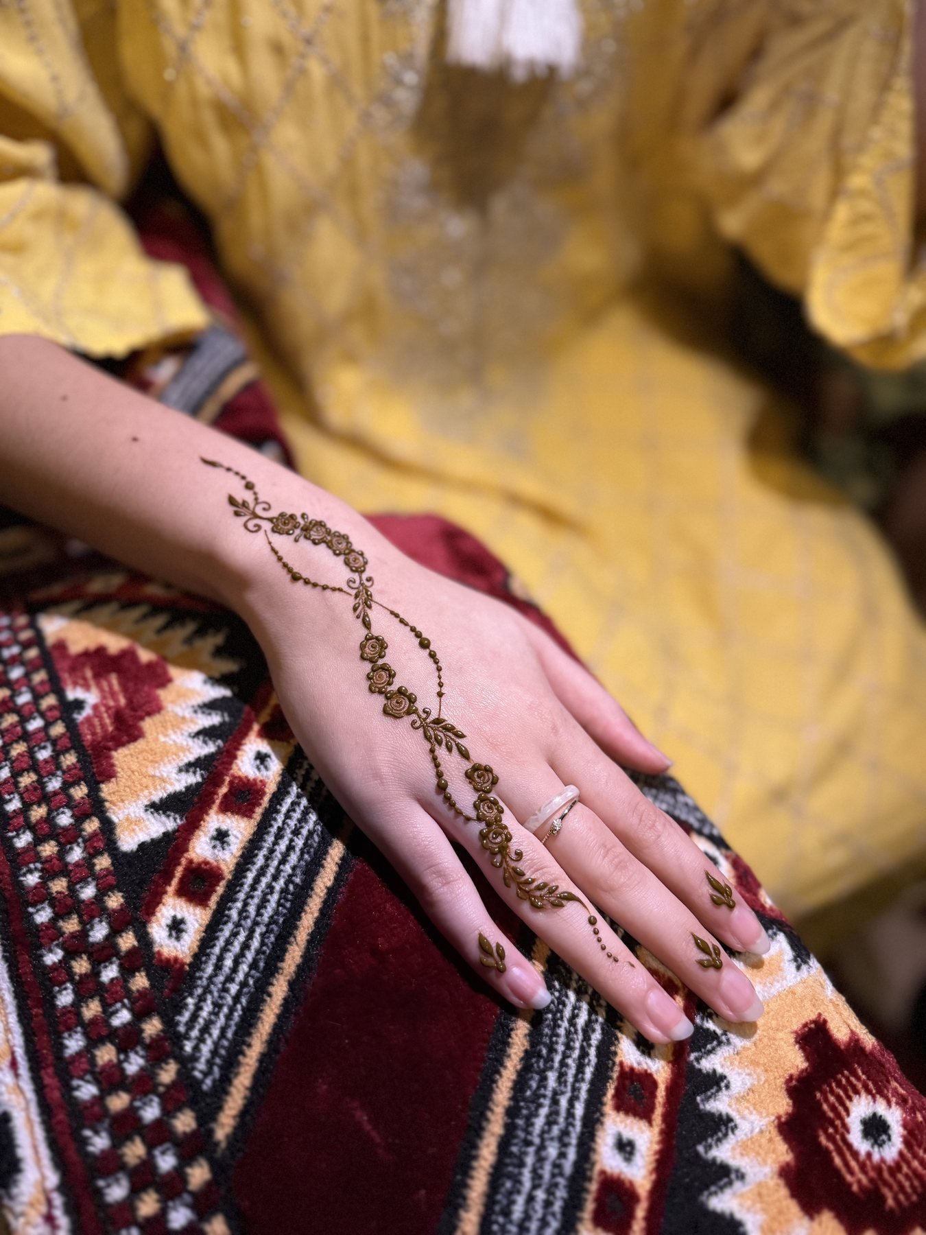 Party Henna Moment 09, party henna design by Al Hanah Artiste